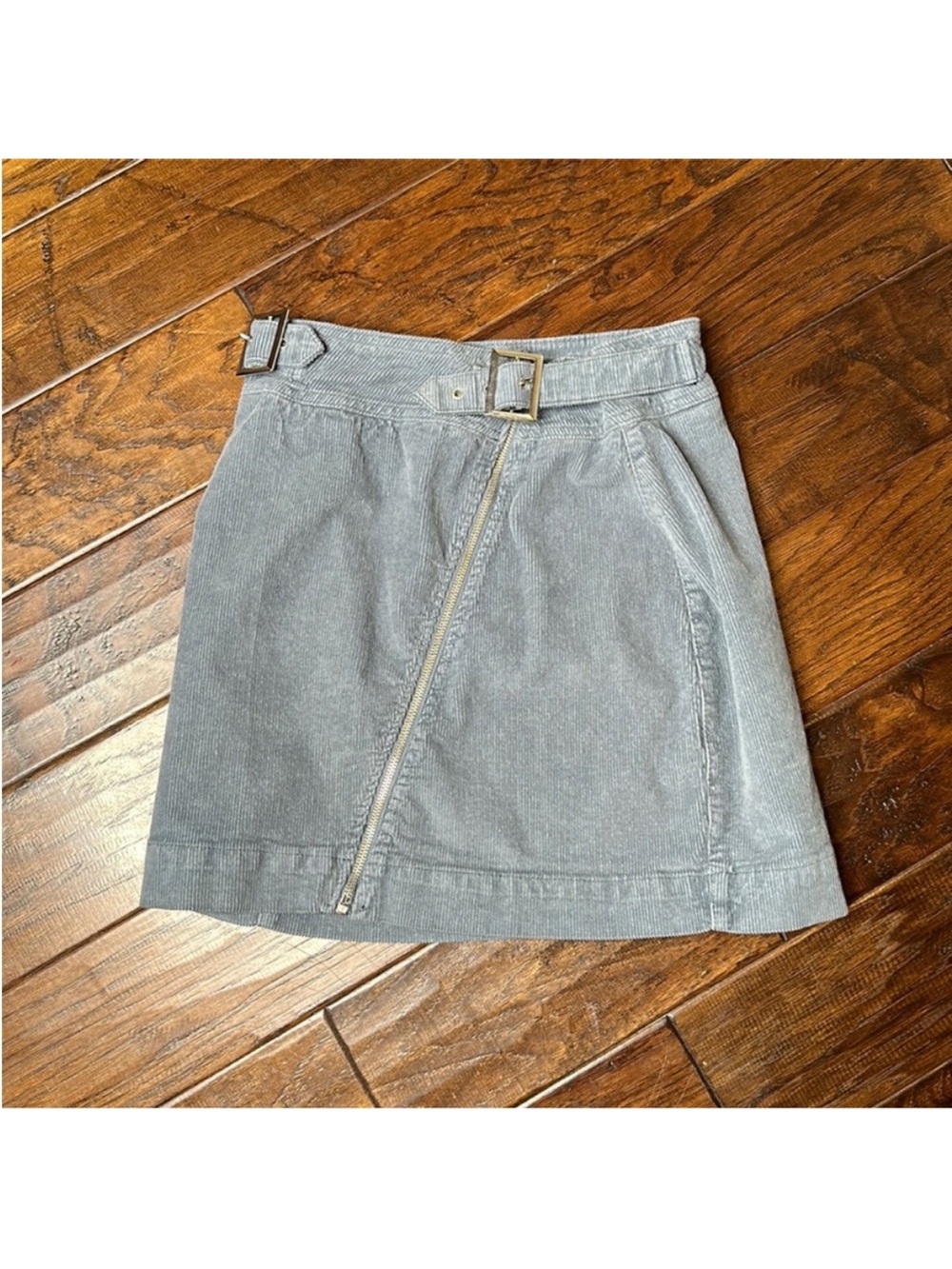 URBAN OUTFITTERS Light Blue Corduroy Mini Skirt Women’s Size Medium
